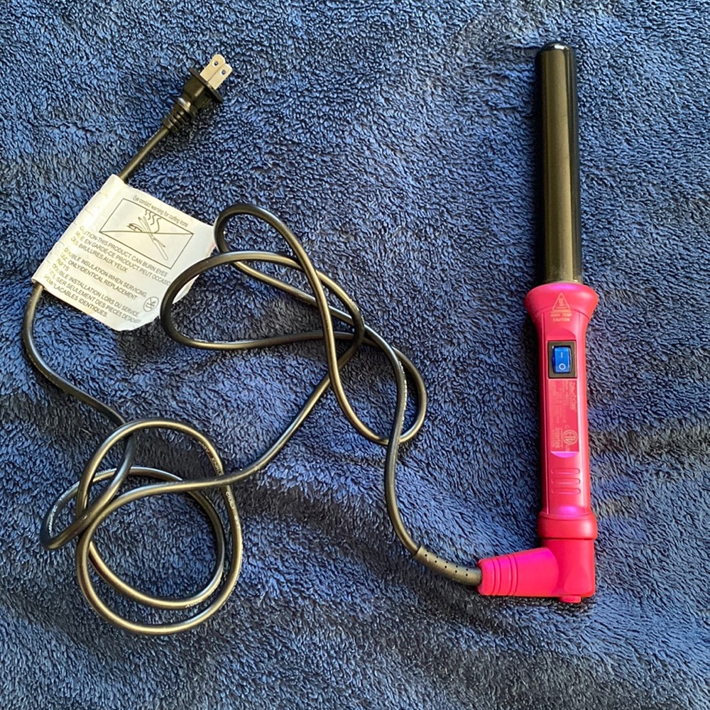 NuMe Classic Curling Wand PINK